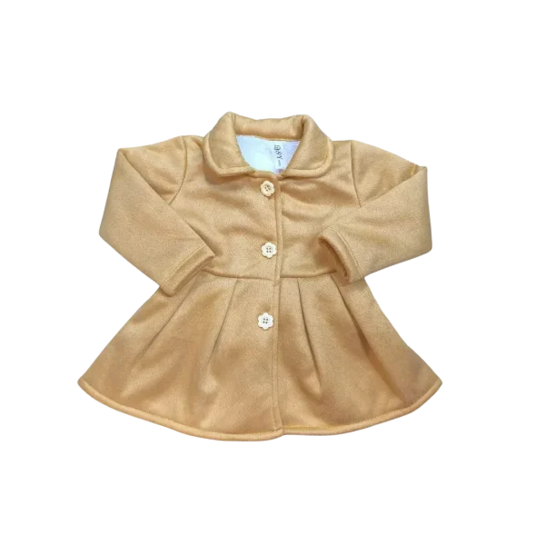 Abrigo Mostaza para Niñas